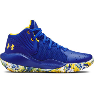 Boys' Grade School UA Jet '21 Basketball Shoes 