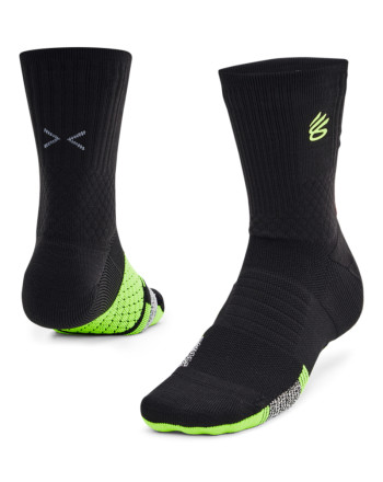 Unisex Curry ArmourDry™ Playmaker Mid-Crew Socks 