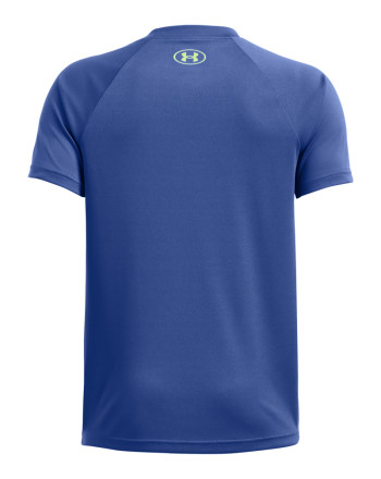 Boys' UA Tech™ Wordmark Logo Short Sleeve 