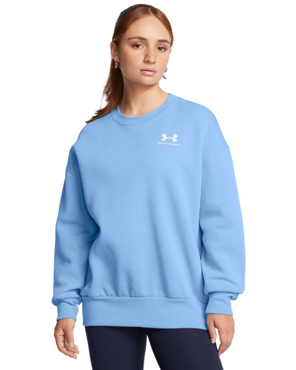 Women's UA Essential Fleece Oversized Crew 