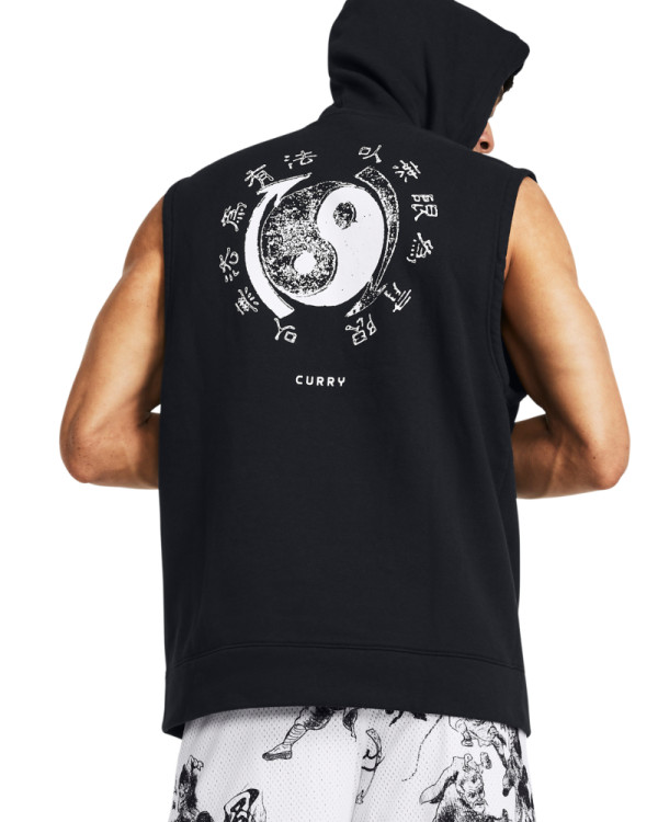 Men's Curry x Bruce Lee Sleeveless Hoodie 