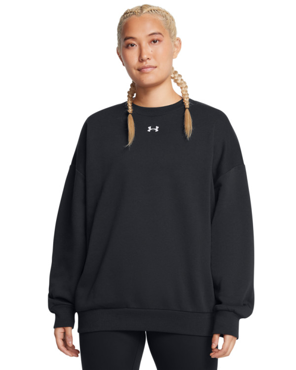 Women's UA Rival Fleece Oversized Crew 