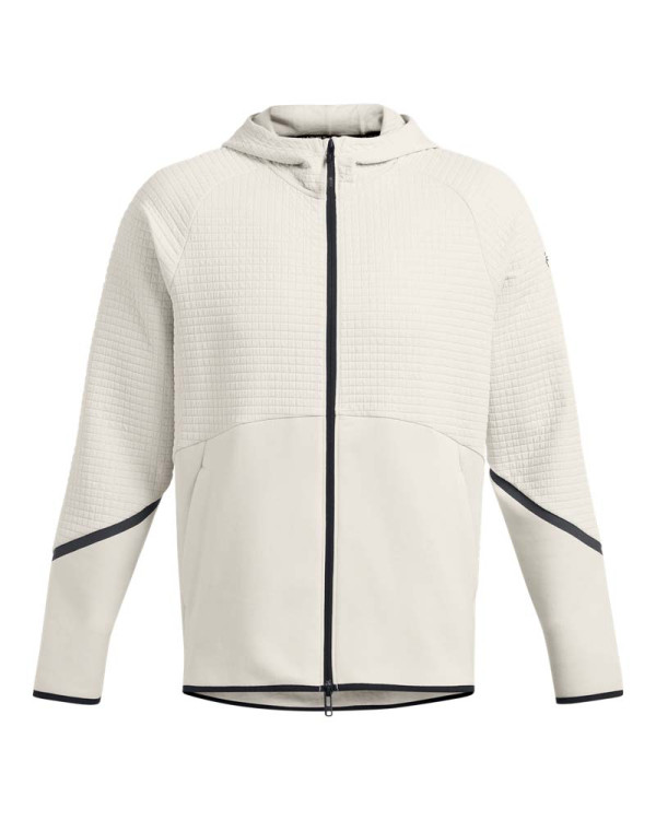 Men's UA Unstoppable Fleece Grid Full-Zip 