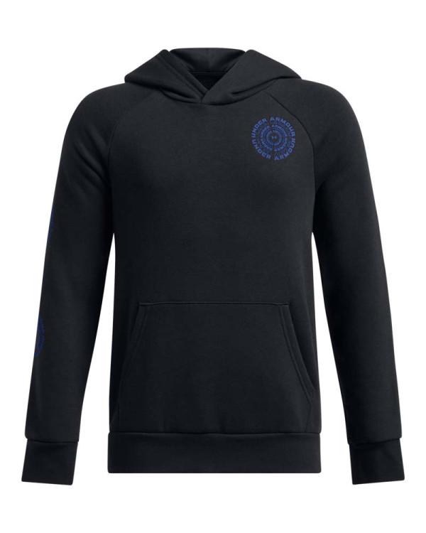 Boys' UA Rival Fleece Spiral Logo Hoodie 