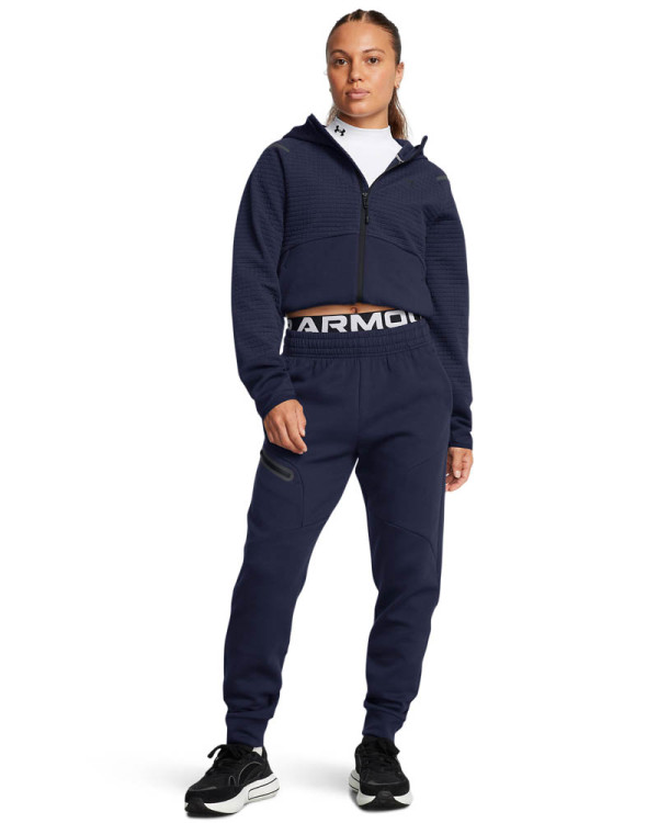 Women's UA Unstoppable Fleece Grid Full Zip 